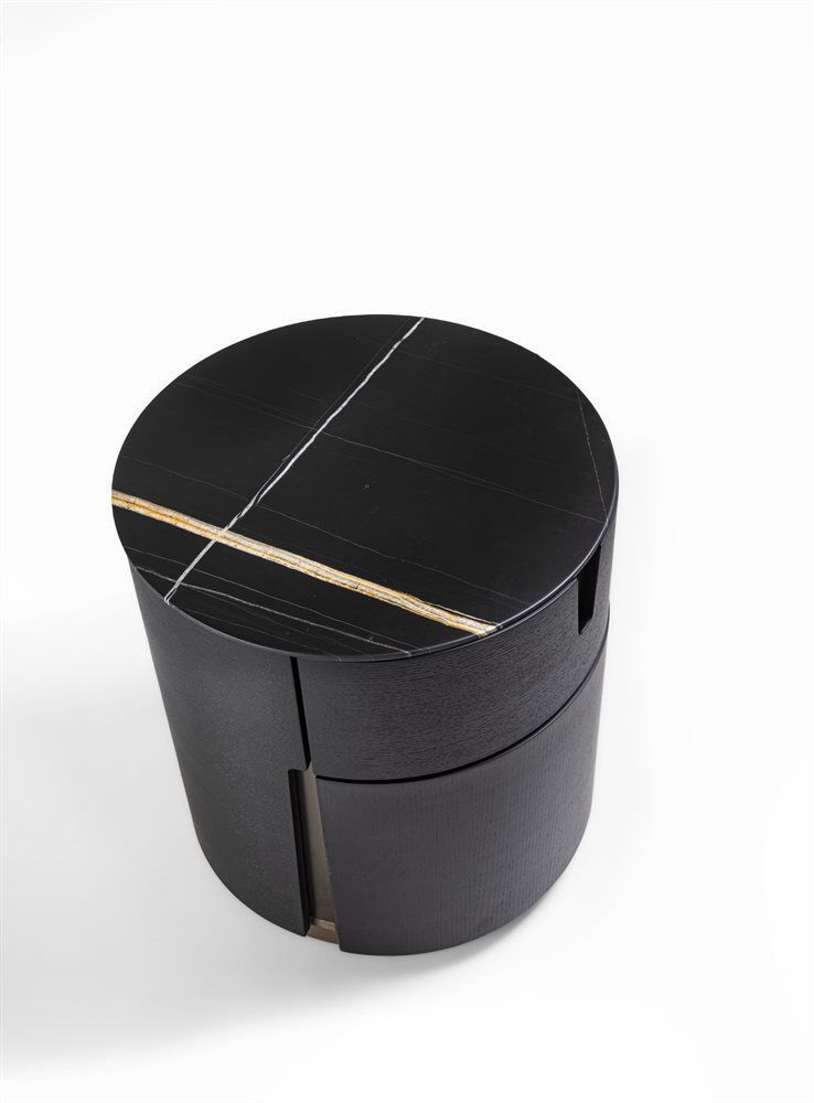 TYLSA NIGHT 54 Wooden bedside table By Porada