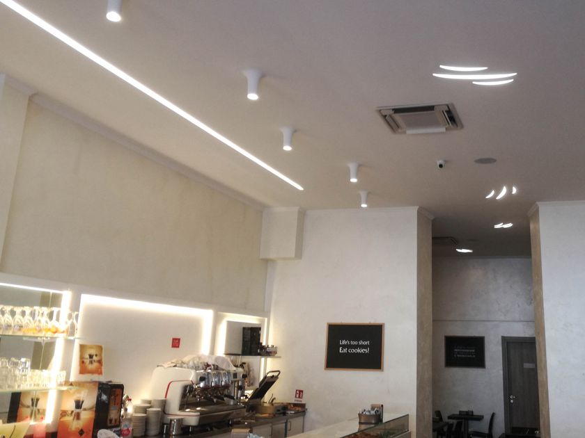 Lampada Da Soffitto A Semi Incasso A Led In Cristaly 8935h Lampada Da Soffitto A Semi Incasso 9010 Novantadieci