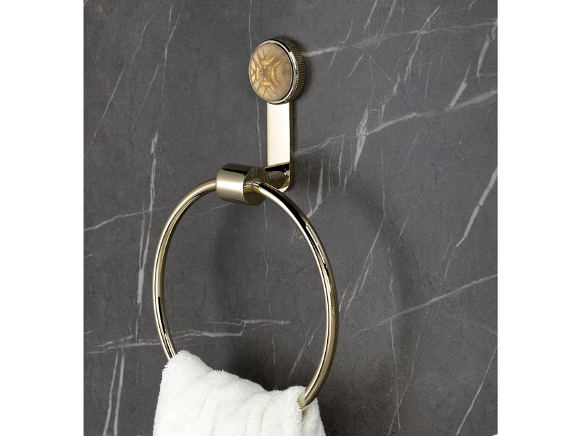 Anello Per Asciugamani Rotante 180 Accessori Da Bagno & Console In Ottone | Ghidini 1849 Set Bagno