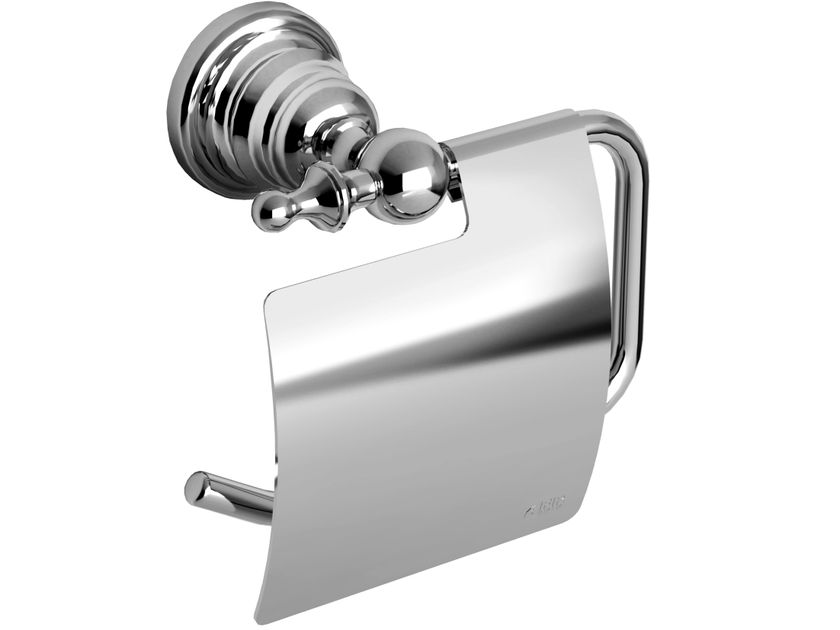 CLASSIC BATHROOM ACCESSORIES Toilet roll holder with cover By Fir Italia