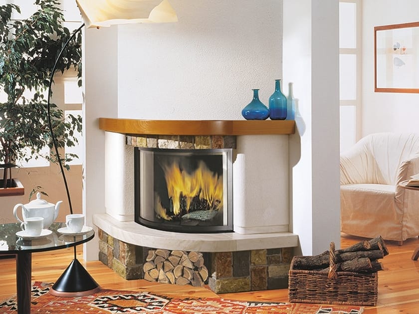 Vetro Ceramico Per Caminetti EDILKAMIN ACQUATONDO 22 - 59x49,7cm