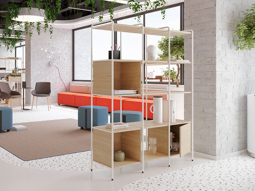 TUBBE by ACTIU - Libreria autoportante - 2