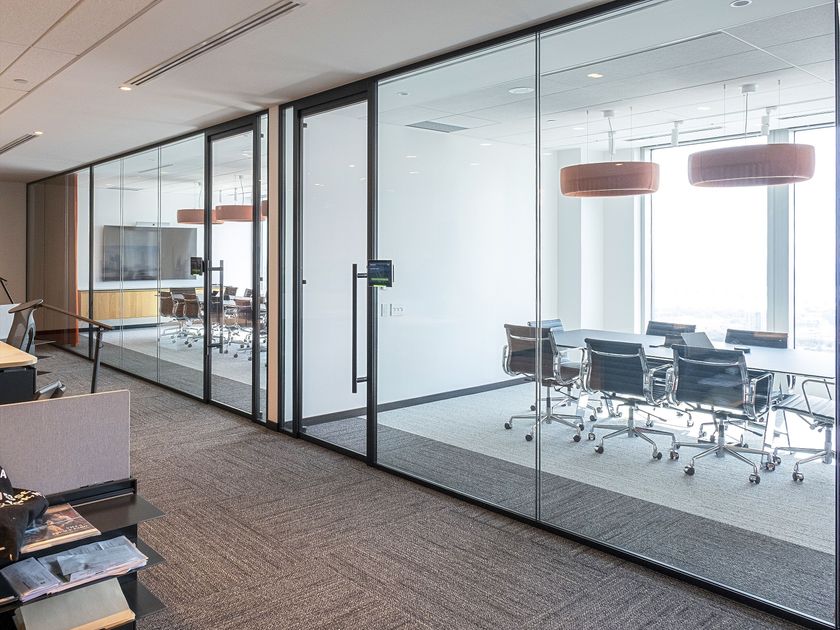 THESIS DUO Glass and aluminium Partition wall By ADOTTA WALLS