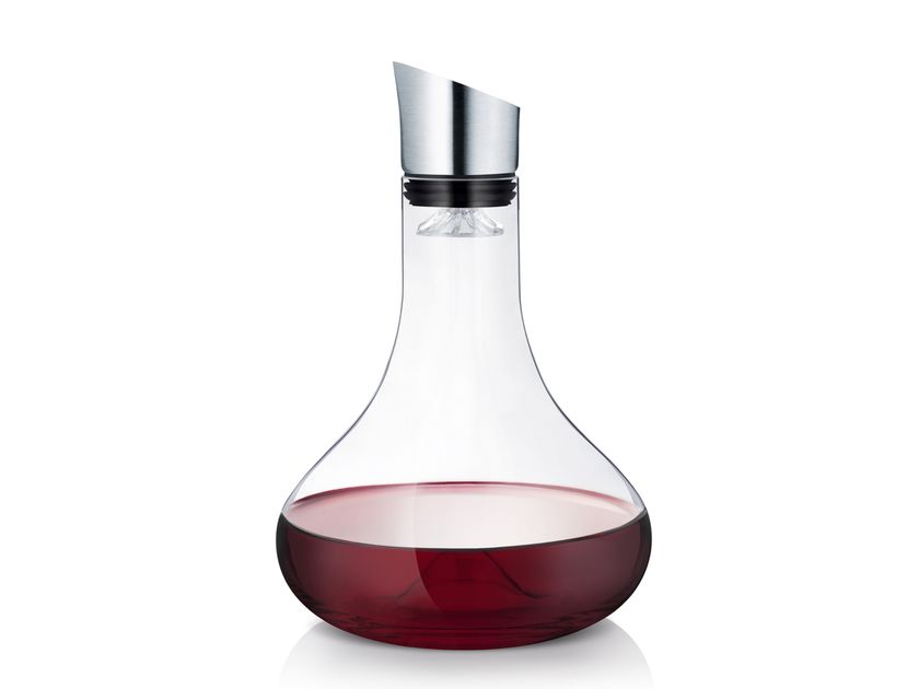Cilio 236705 Dekanter 'Vetro' – 1 Liter, Formschön & Hochwertig Für Wein & Getränke