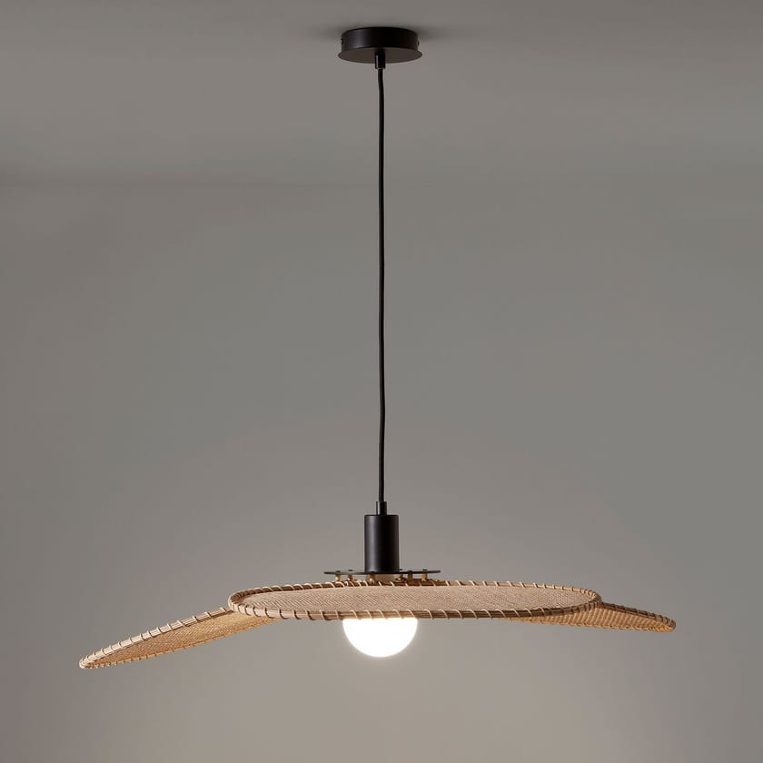 CANOPÉE by AMPM - Lampada a sospensione in vimini - 4