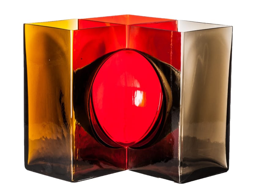 Blown glass vase ANDO COSMOS By VENINI