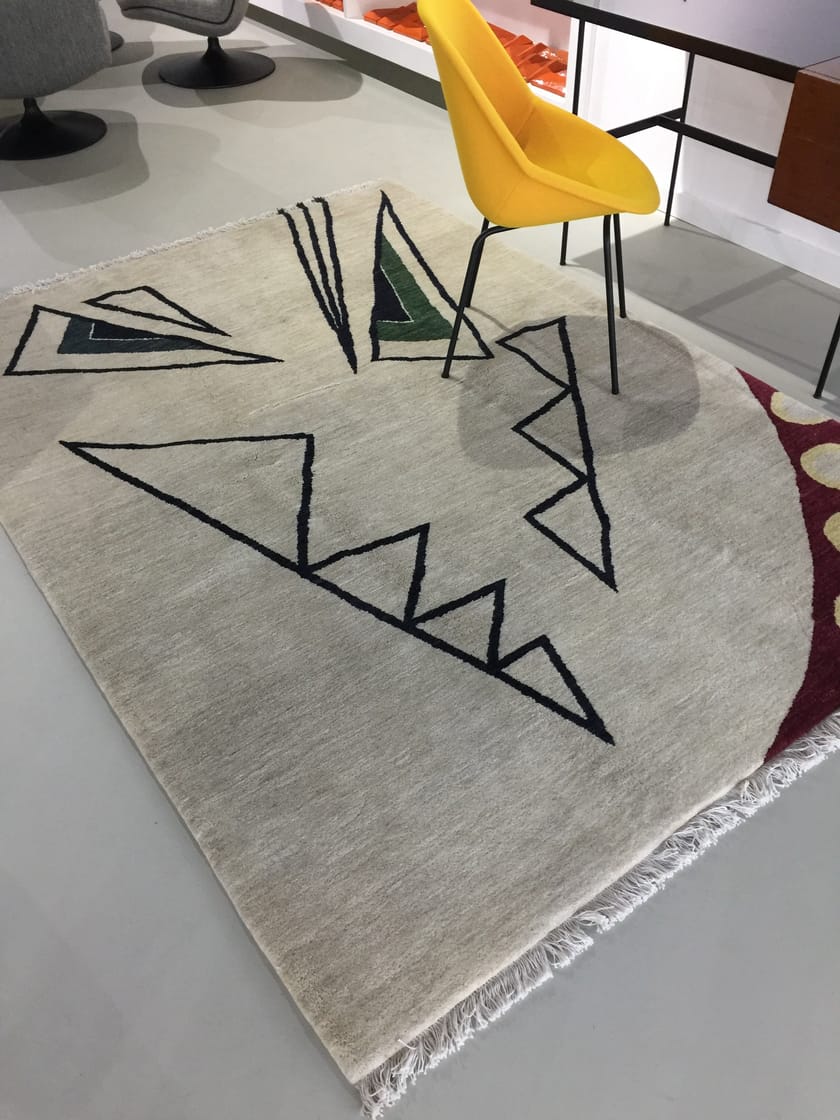 Hand-knotted Afghan wool rug ANGRY By Carpets CC by Cecilia Setterdahl