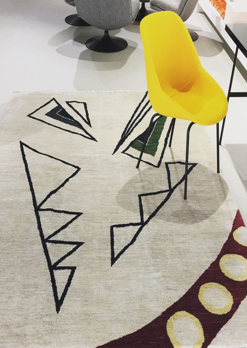 Hand-knotted Afghan wool rug ANGRY By Carpets CC by Cecilia Setterdahl