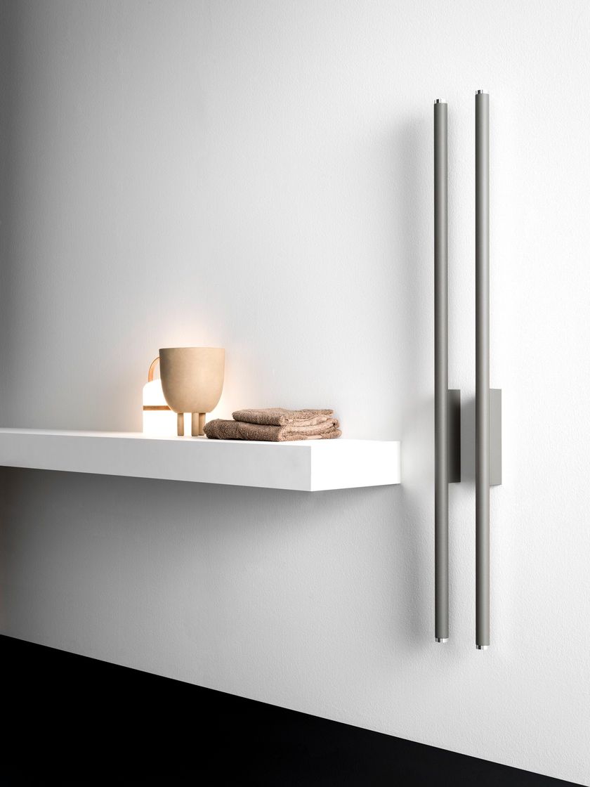 CARLO & TINA Wall-mounted electric aluminium decorative radiator By ...