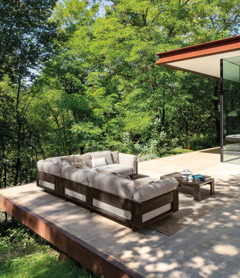 ARGOWOOD Sectional garden sofa Argowood Collection By Talenti