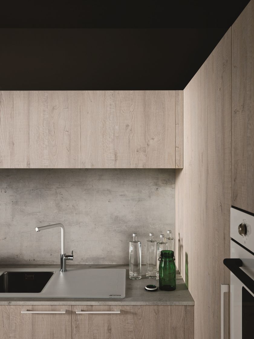 Linear fitted kitchen ARIEL - COMPOSITION 4 By Cesar design Gian ...