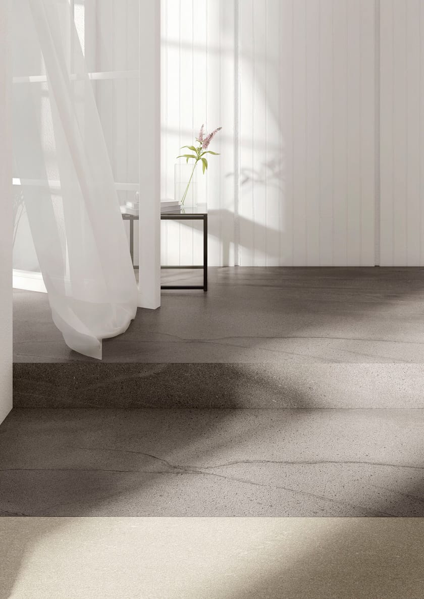 BASALTO BEIGE ACTIVE by ARIOSTEA - Pavimento/rivestimento in gres porcellanato per interni effetto pietra - 10