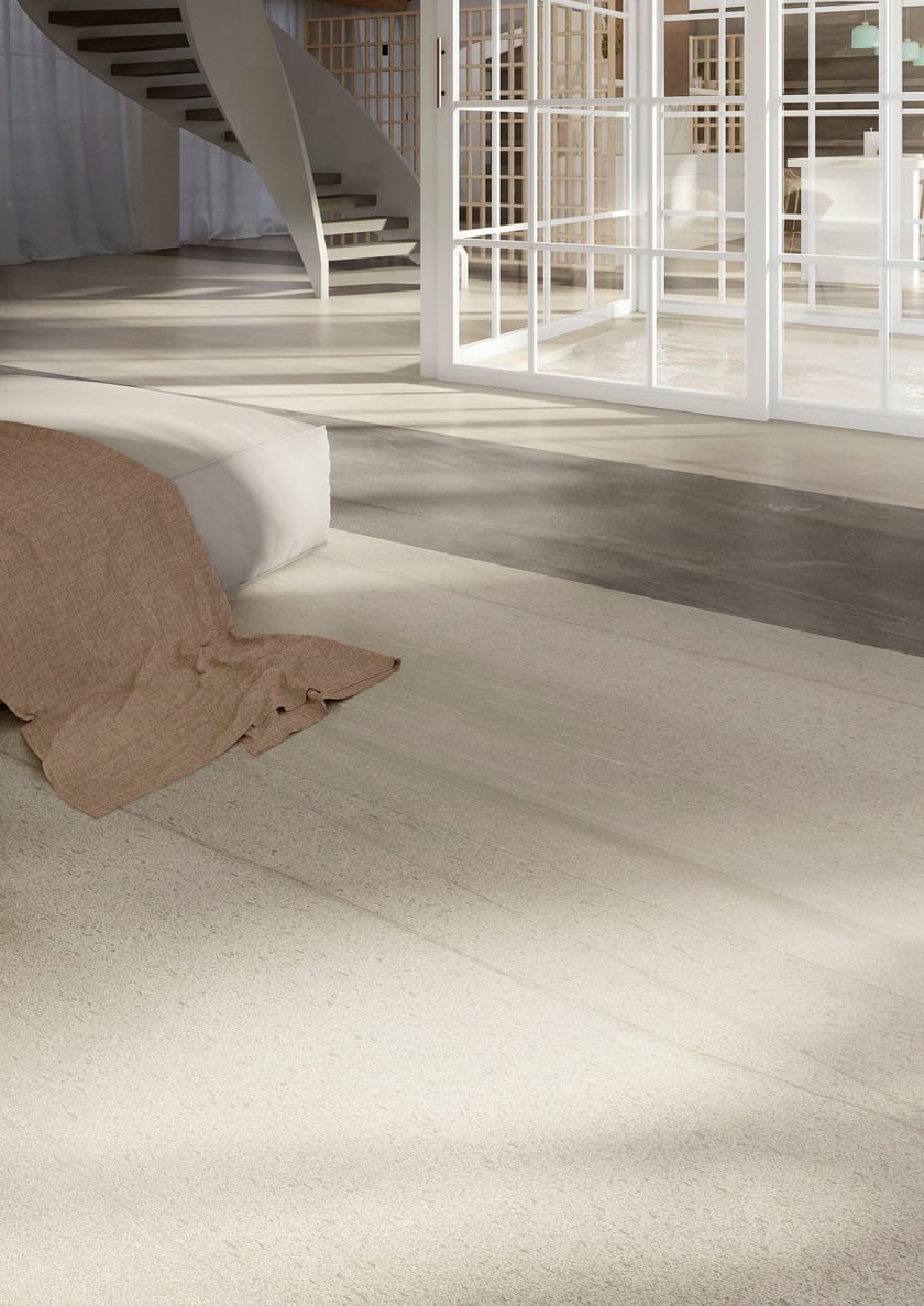 BASALTO BEIGE ACTIVE by ARIOSTEA - Pavimento/rivestimento in gres porcellanato per interni effetto pietra - 11