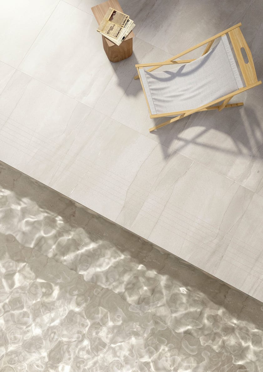 BASALTO BEIGE ACTIVE by ARIOSTEA - Pavimento/rivestimento in gres porcellanato per interni effetto pietra - 6