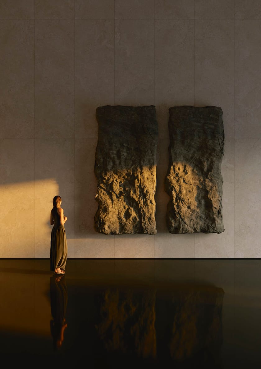 ULTRA PIETRE - PORTLAND BEIGE by ARIOSTEA - Pavimento/rivestimento in gres porcellanato effetto pietra - 2