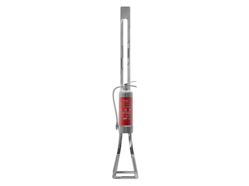 POWDER FIRE EXTINGUISHER SILVER Extintor By ARQ Luxury Extinguishers