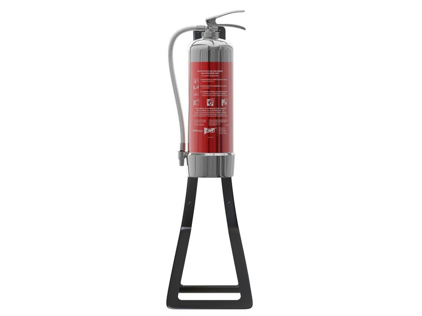 POWDER FIRE EXTINGUISHER SILVER Extintor By ARQ Luxury Extinguishers