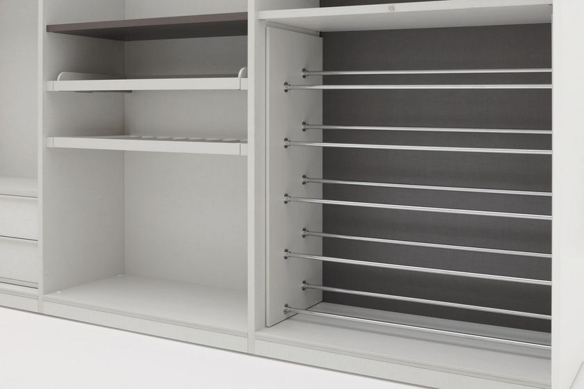 AVENUE Mirrored wardrobe SpazioLab Collection By Silenia