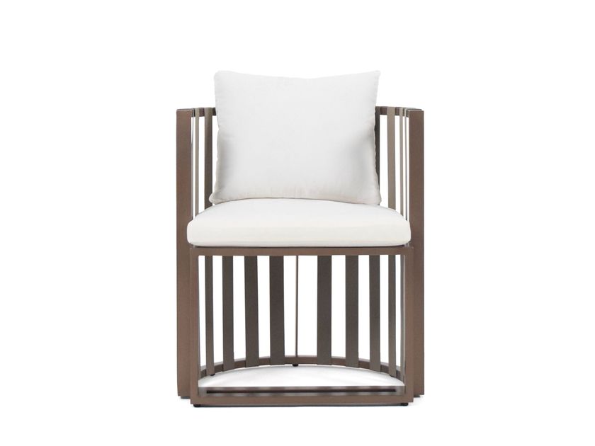 BOGOTA Aluminium garden chair with armrests By Able