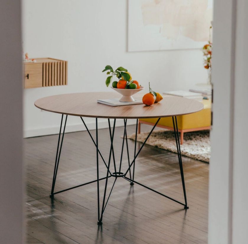 RING TABLE WALNUT 桌子 By Acapulco