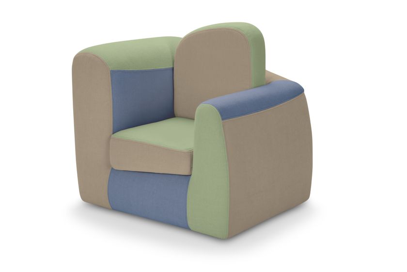 SYMBOL KIDS Fabric Kids armchair with armrests By Adrenalina | design ...