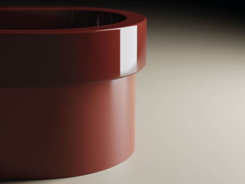 CENOTE by Agape - Vasca da bagno centro stanza ovale in Cristalplant® - 5