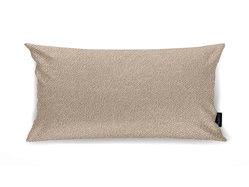 VELLUTINO FR Linen Rectangular solid-color cushion By Aldeco
