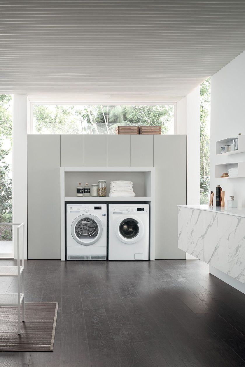 I_WASH - COMPOSIZIONE 06 Mobile lavanderia By Arcom