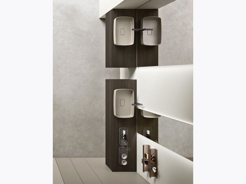 Sistema bagno componibile SOUL - COMPOSIZIONE 16 - Arcom - Edilportale