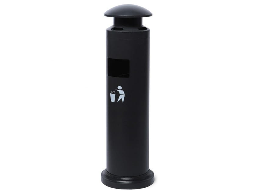 Ashtray and waste bin for outdoor Litter bin By STUDIO T