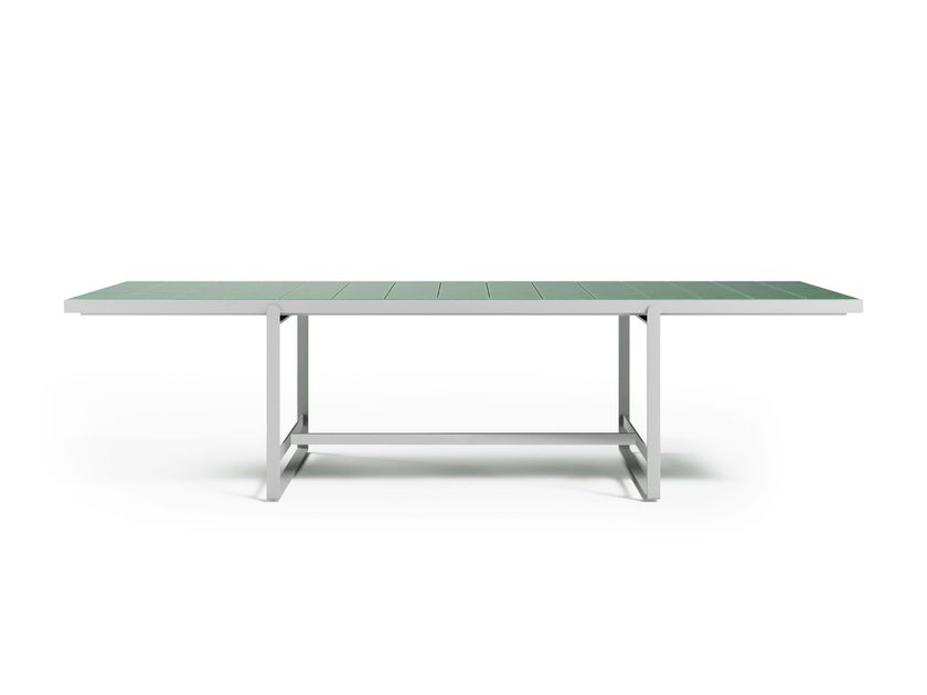 CAPRI Rectangular porcelain stoneware garden table By Atmosphera
