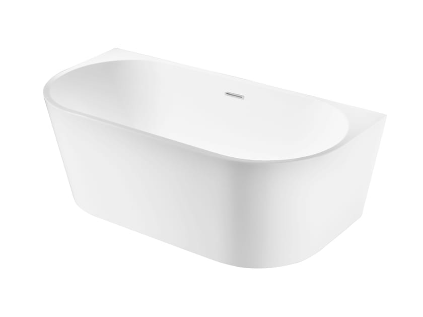 BARI Oval freestanding ceramic bathtub By Axa