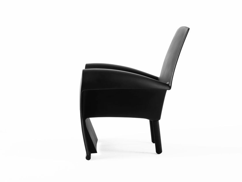 RICHARD III Polyurethane armchair with armrests By BALERI ITALIA ...