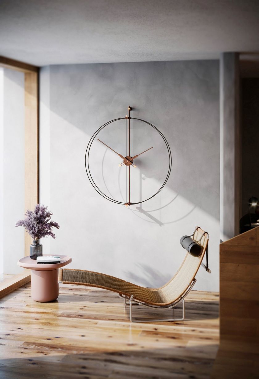 BARCELONA PREMIUM clock By nomon design Andrés Martínez