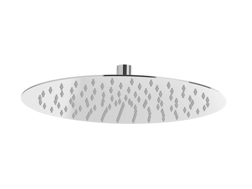 Soffione doccia rotondo 25 cm in acciaio inox 316L finitura oro rosa, resistente a corrosione per interni ed esterni SINED | Leroy Merlin