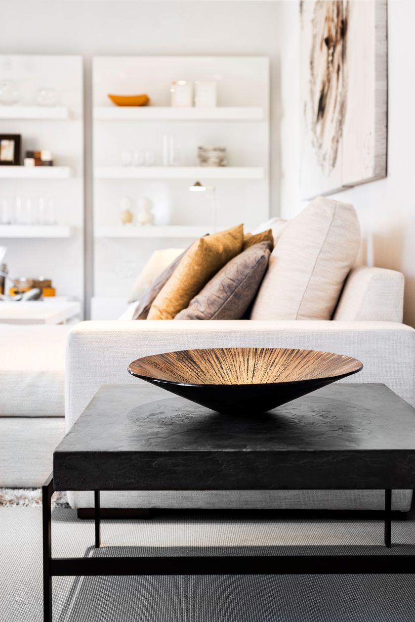 Glass centerpiece BATEIA By Gardeco design Regina Medeiros