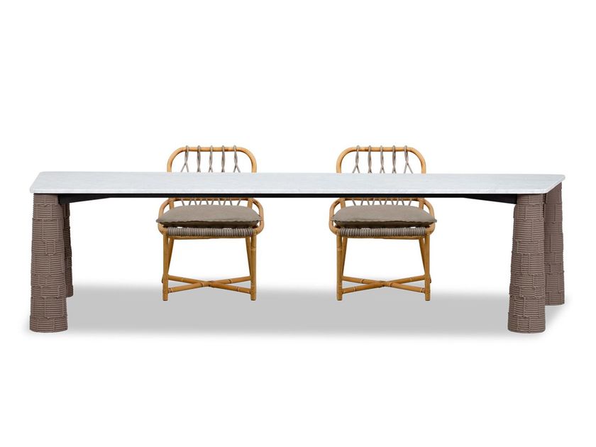 NEVADA Garden table By Baxter | design Paola Navone