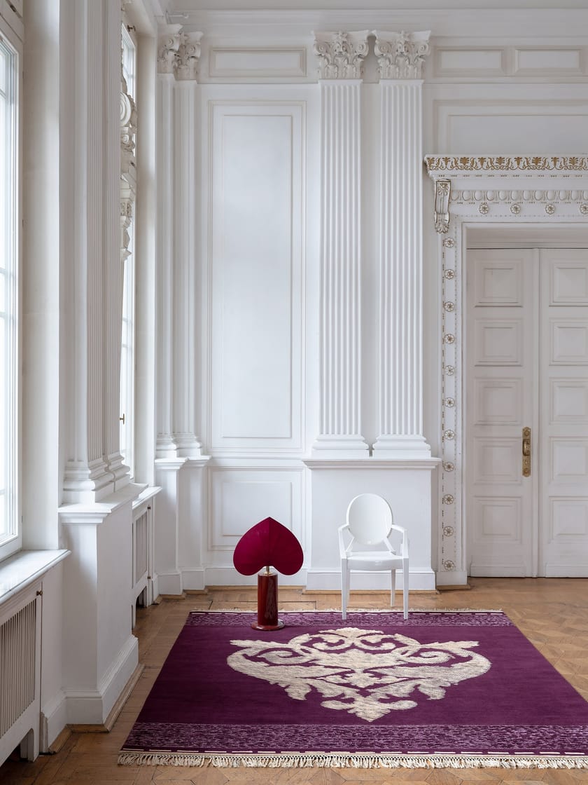 BEATRICE by Tapis Rouge - Tappeto fatto a mano in lana e seta - 5