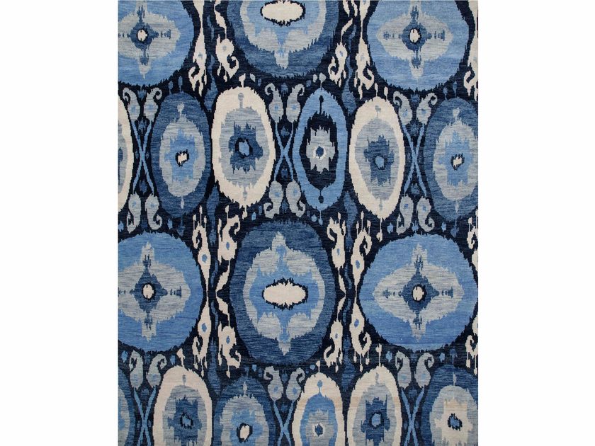 Wool rug BELEGA LCA-02 Navy/Dusky Blue By Jaipur Rugs