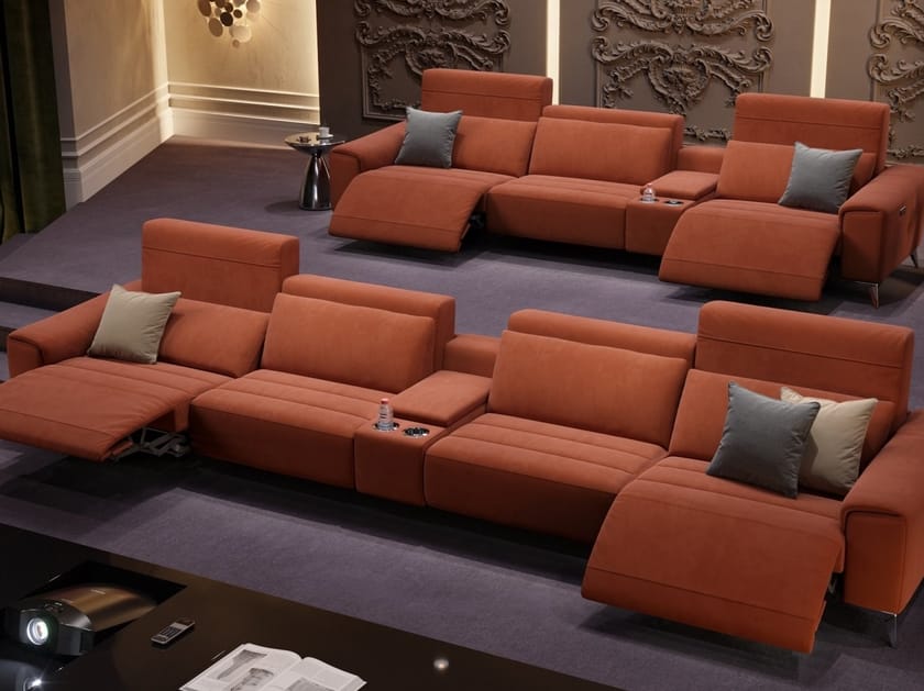 BELLA KINO 3 seater fabric sofa By Sofanella