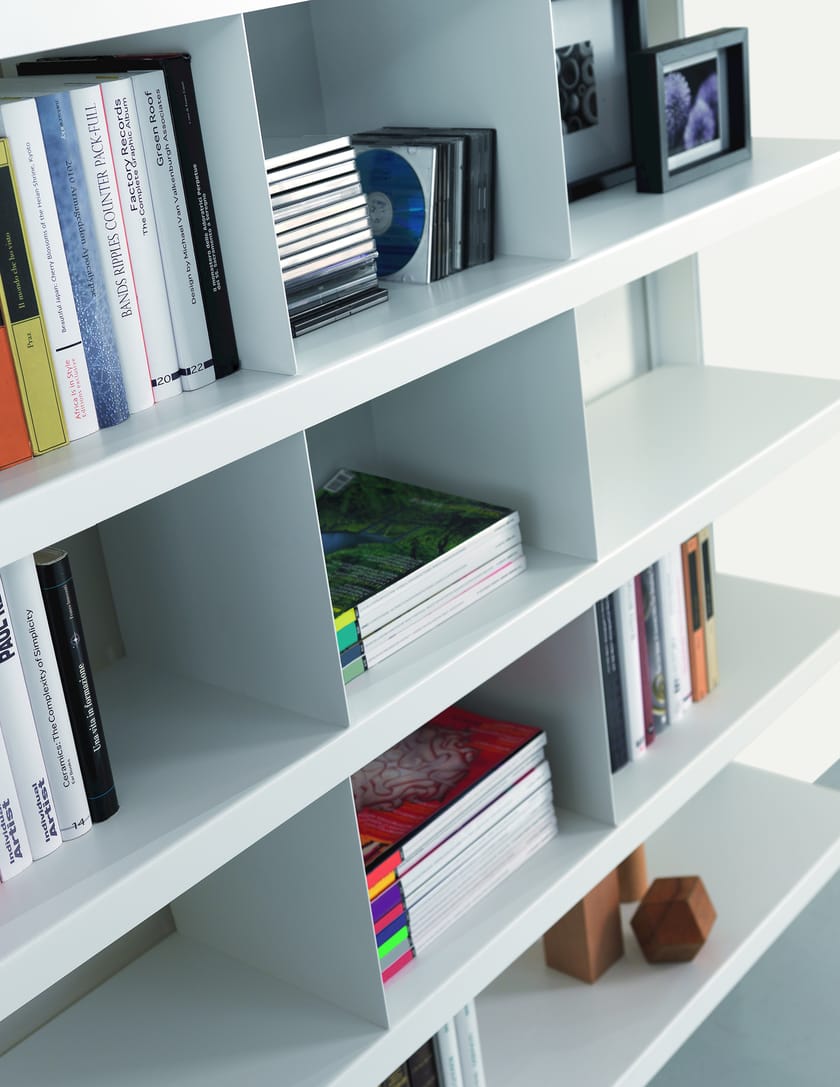 BIG HOME Wallmounted bookcase By Caimi Brevetti design Marc Sadler