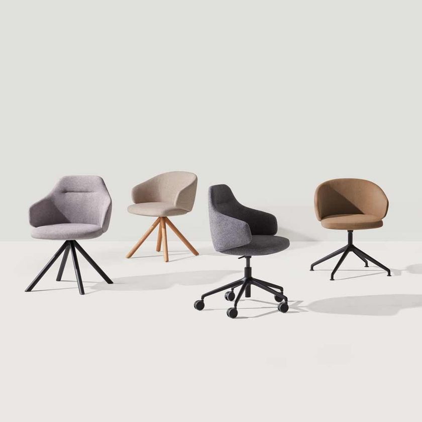 BINAR 60 | Fabric office chair By INCLASS