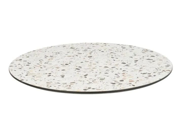 TERRAZZO round by BISTROMANIA - Piano per tavoli rotondo in HPL - 2