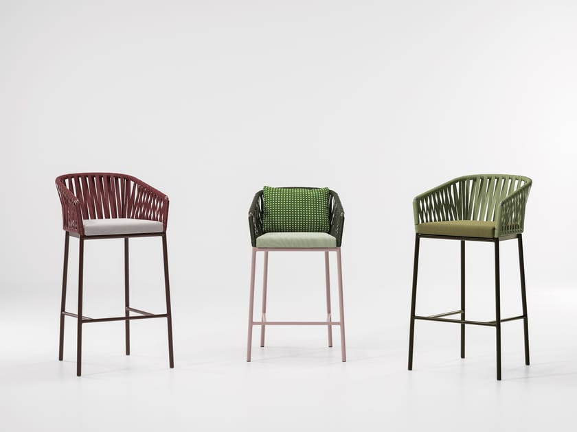 BITTA High stool By Kettal design Rodolfo Dordoni