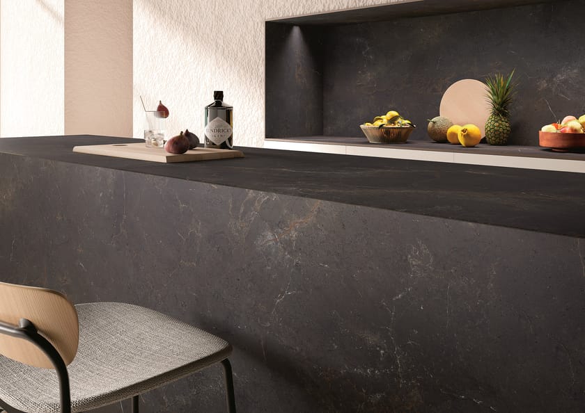 BLACK DIAMOND by Sapienstone - Top cucina in gres porcellanato - 4