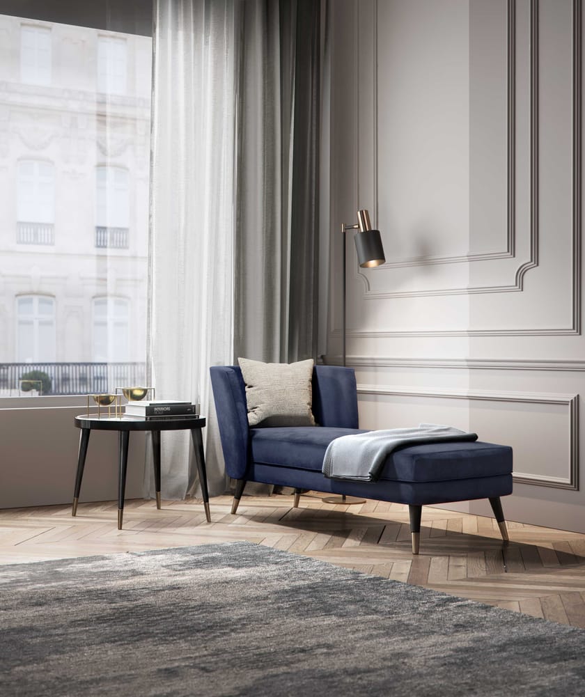 BLACK TIE D70 by Capital Collection - Tavolino rotondo alto in legno - 2