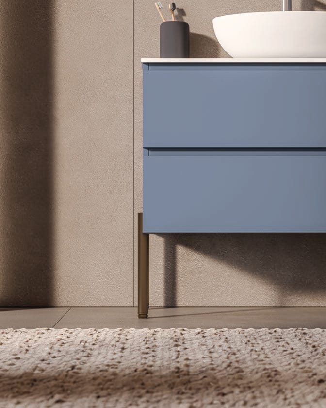 MARS 03 by BMT - Mobile lavabo sospeso con specchio - 3