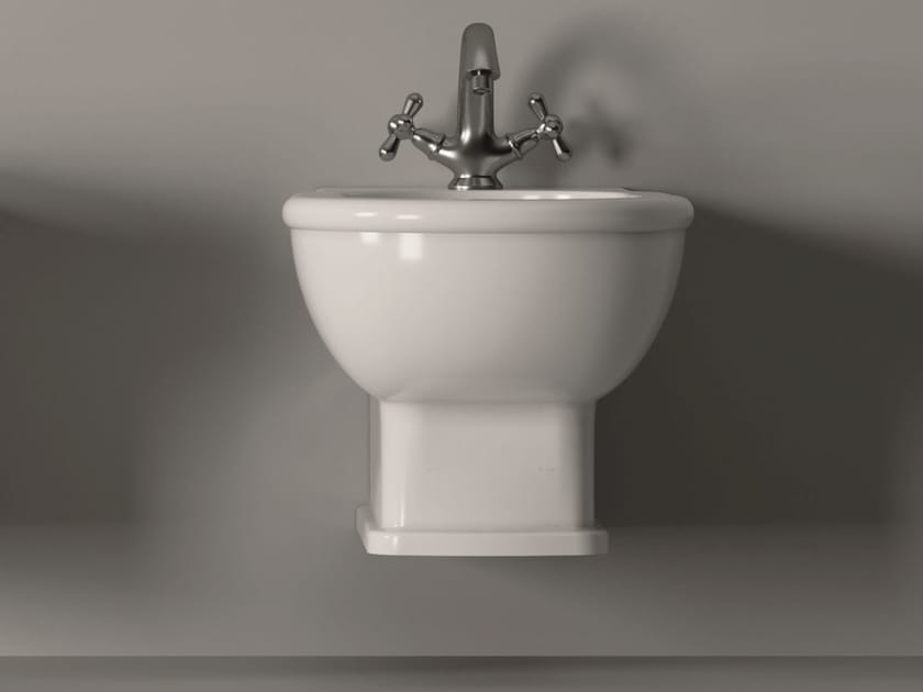 Product photograph of Boheme Wall-hung Bidet from Archiproducts UK