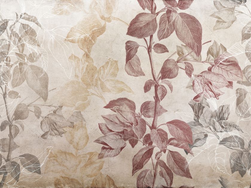 BOTANICA Ecological wallpaper with floral pattern By STYL’EDITIONS