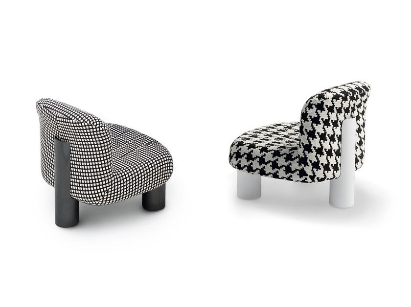 BOTOLO LOW | Fabric armchair Botolo Collection By arflex design Cini Boeri